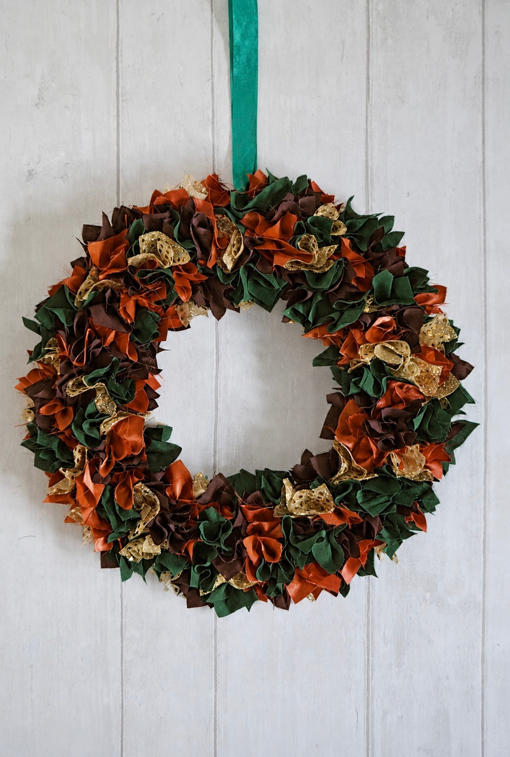 DIY Rag Wreath