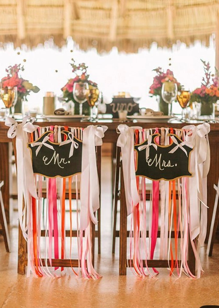 The Charm of Ribbon Décor: Creative Ideas for Your Wedding