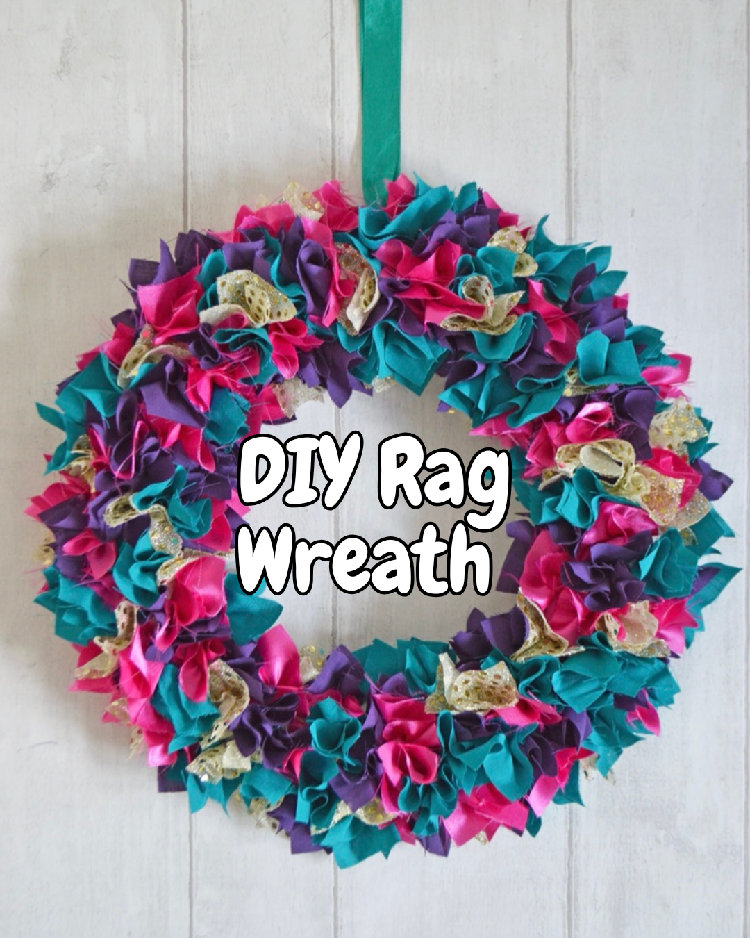 DIY Rag Wreath
