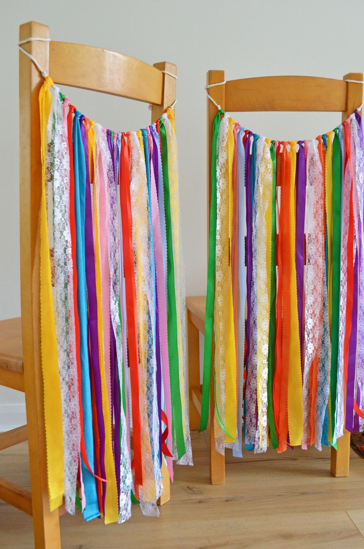 Wedding chair backs - custom made