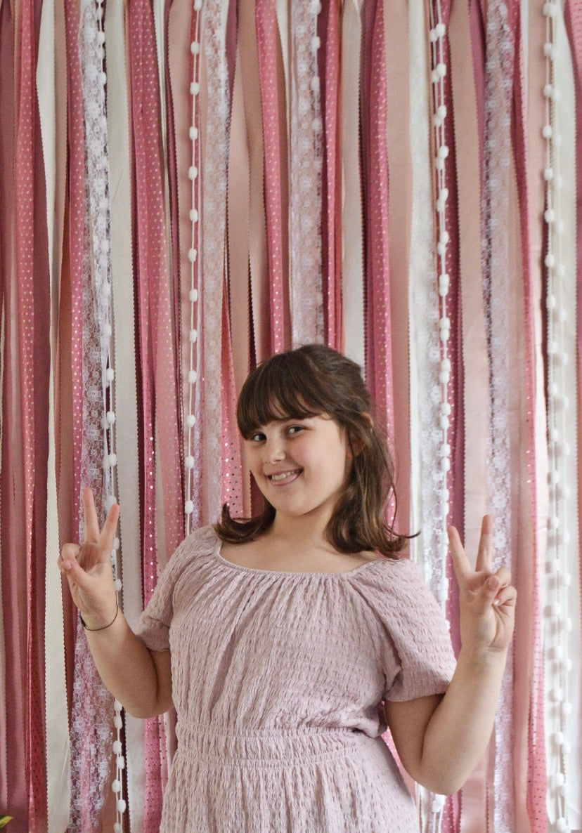 SMALL size selfie backdrop - custom made