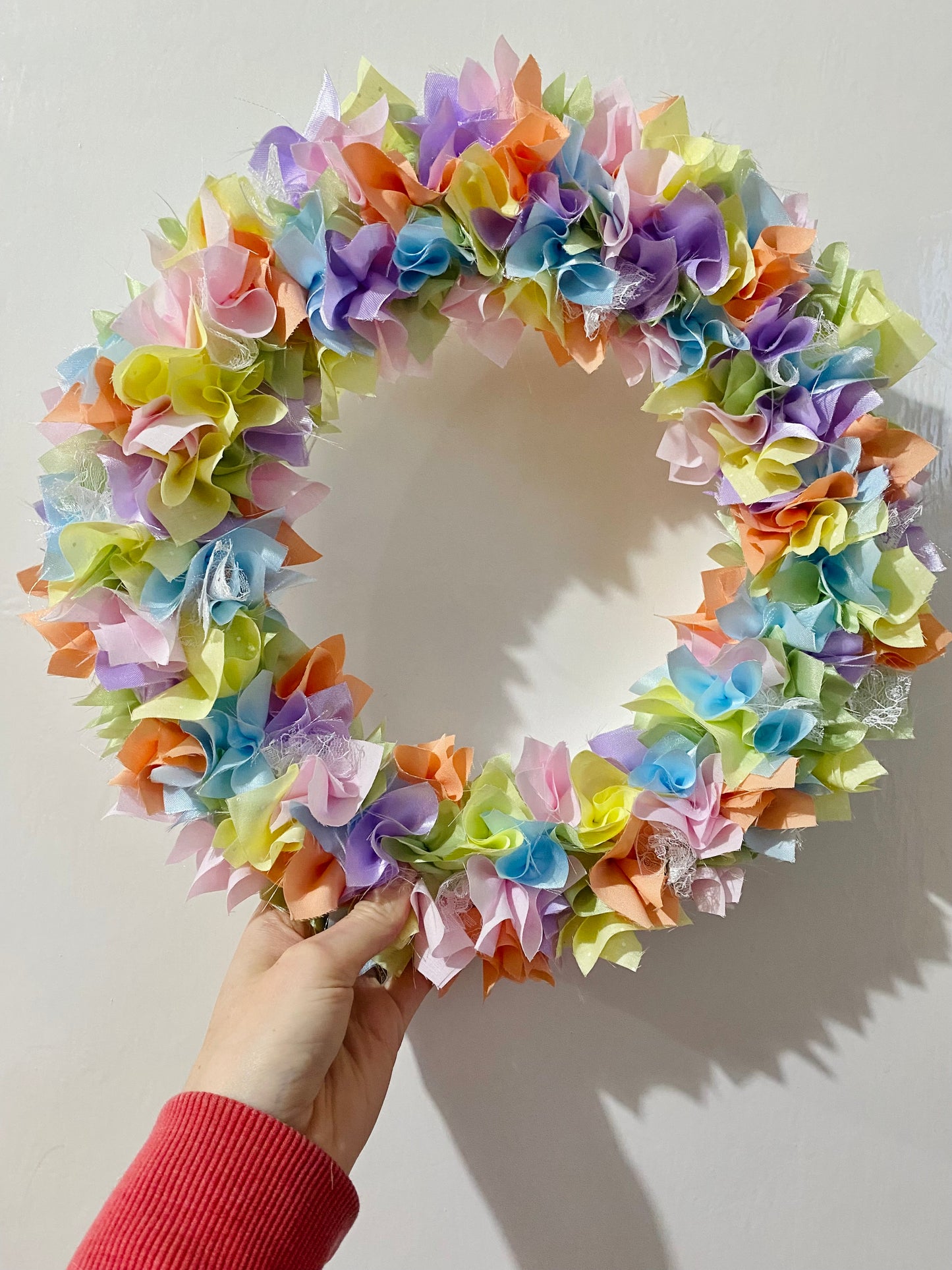 DIY Rag Wreath
