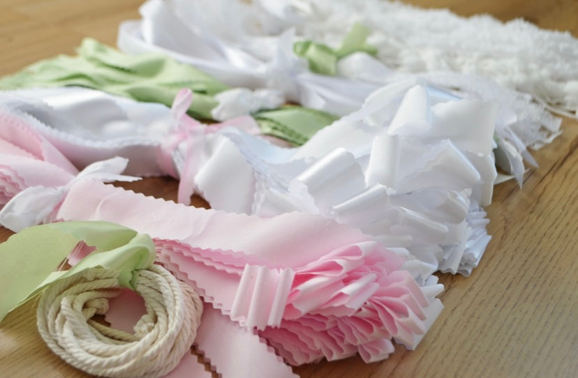 DIY ribbon garland kit - custom made