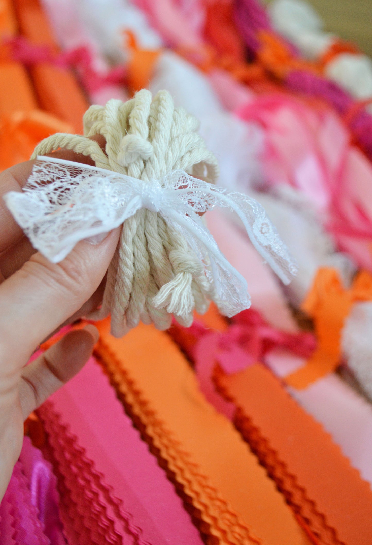 DIY ribbon garland kit - custom made