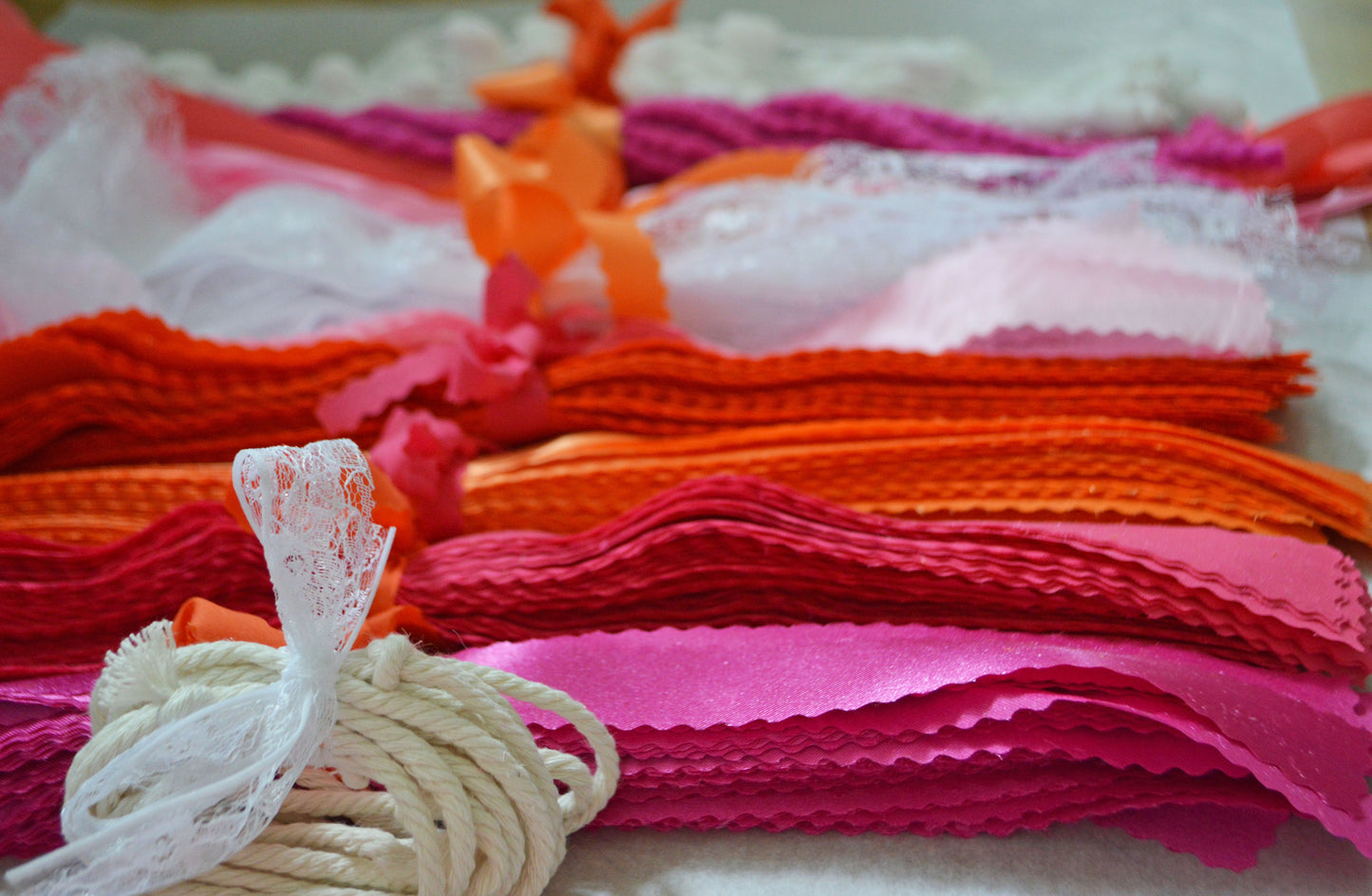 DIY ribbon garland kit - custom made